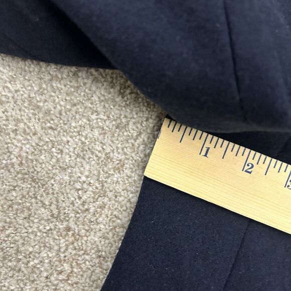 J. Crew Black Pea Coat - Picture 7 of 8